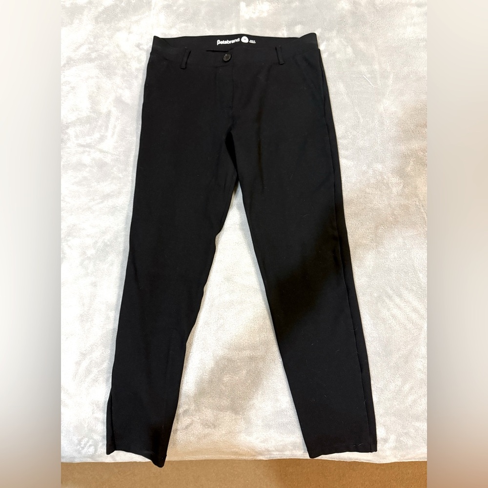 Betabrand black trouser leggings - size M - all stretch